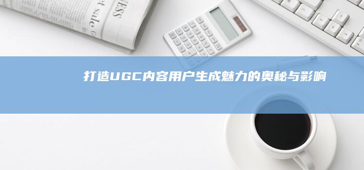 打造UGC内容：用户生成魅力的奥秘与影响